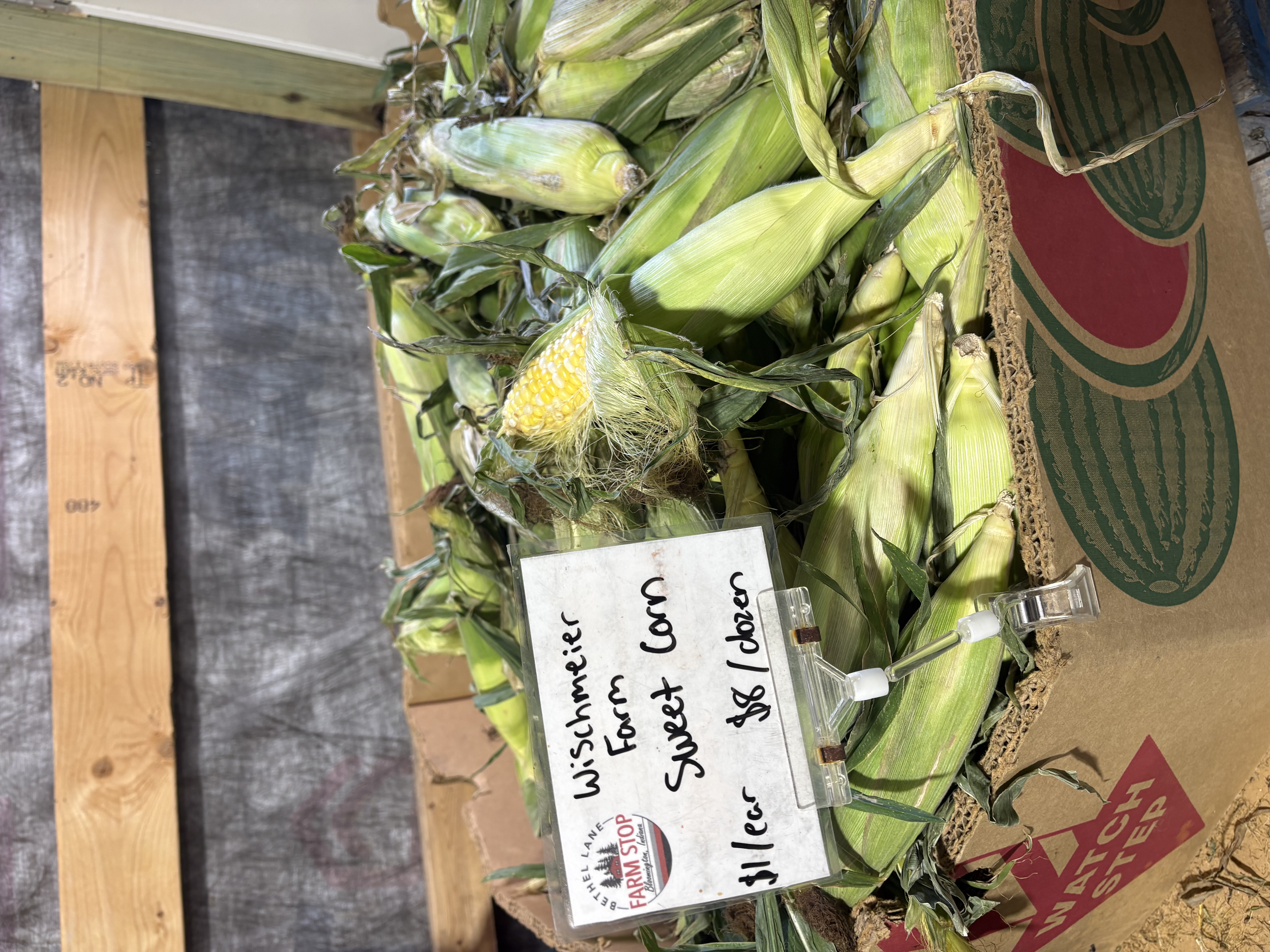 Last sweet corn of the season!